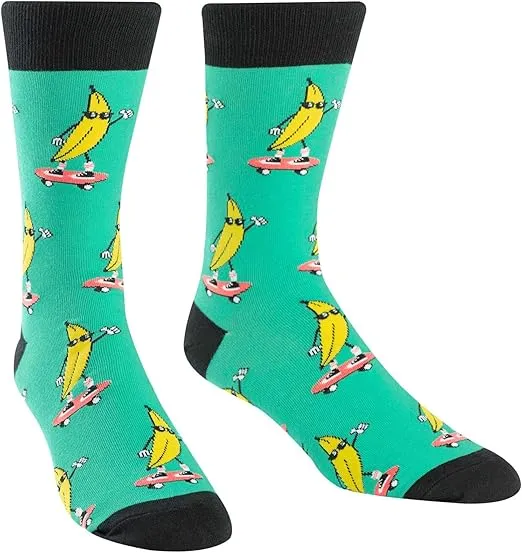Sock It To Me, Men's Crew, Space and Alien Socks