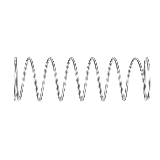 uxcell Compression Spring,304 Stainless Steel,18mm OD,1mm Wire Size,9mm Compressed Length,50mm Free Length,5.9N Load Capacity, Silver Tone,5pcs