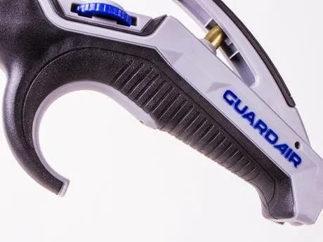 Guardair GA4404B PalmJet Safety Air Gun Series (Bent Extensions) (4" Bent Extension)