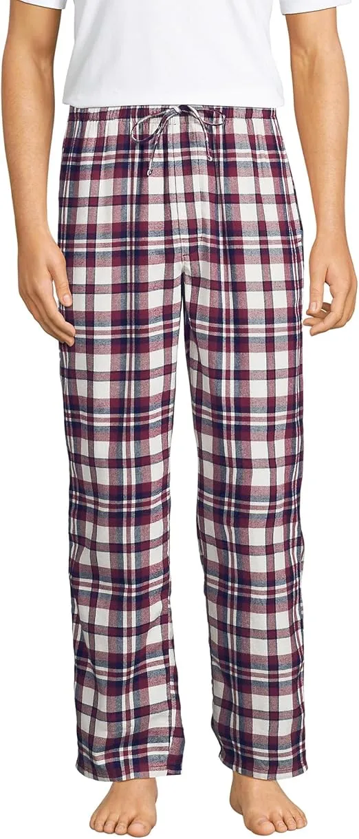 Lands' End Men's Flannel Pajama Pants