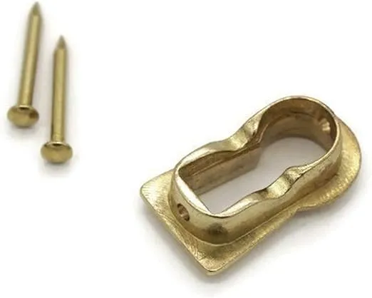 Keyhole Insert 7/8" Escutcheon Cabinet Furniture Lock Keyhole Cover for Antique Vintage Victorian Key Hole Cover