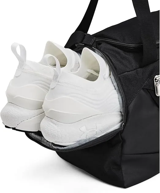 Under Armour Unisex-Adult Undeniable 5.0 Duffle , Black (001)/Metallic Silver , X-Small