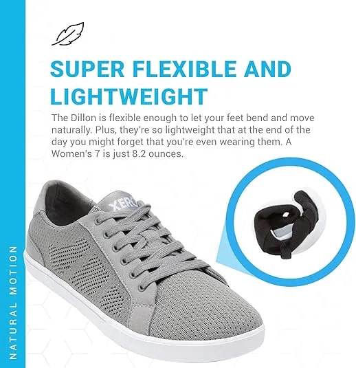 Xero Shoes Barefoot Casual Shoes for Women | Dillon Classic Breathable Mesh Women's Shoes | Zero Drop, Wide Toe Box, Minimalist