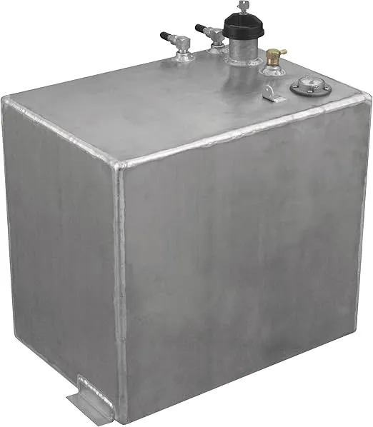 RDS Aluminum Auxiliary Fuel Tank - 20-Gallon, Rectangular, Smooth, Model Number 72587