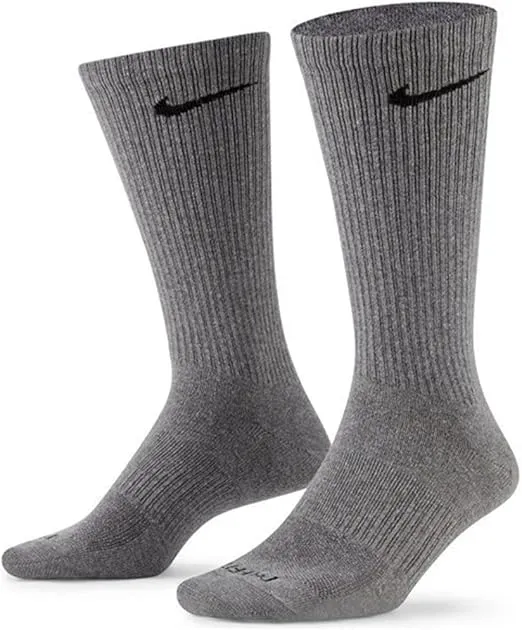 Nike Every Plus Cotton Cushioned Crew 3-Pair Pack