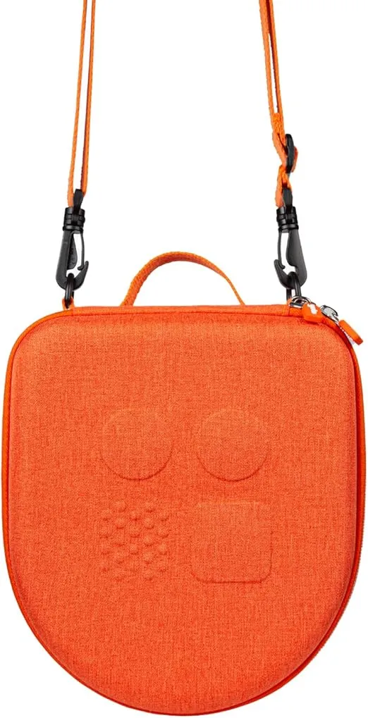 Yoto Mini Travel Case – Kids Accessory, Protective Hard-Shell Carrier with Adjustable Shoulder Strap, Holds Mini, Headphones and Up To 30 Audiobook Cards