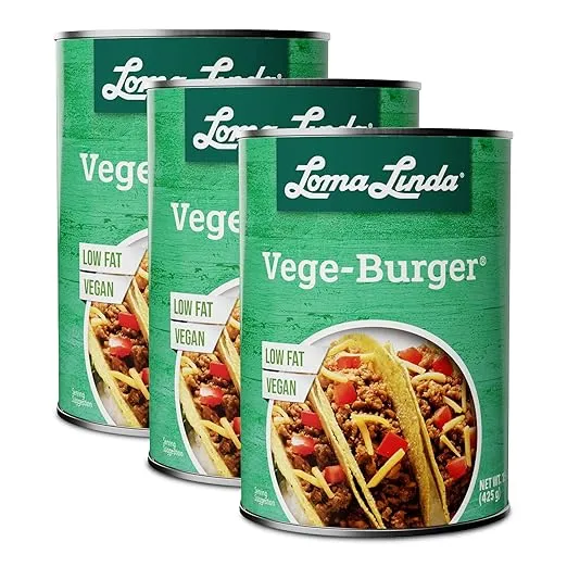 Loma Linda - Plant-Based Meats (Vege Burger (15 oz.), 3 Pack)