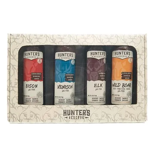 Hunters Delight Open Season Gift Box - Taste Of The Wild Summer Sausage