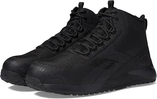Reebok Men's Rb3484 Nano X1 Adventure Work Athletic Construction Shoe Black