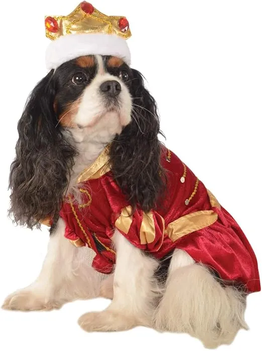 Rubie's Red King Pet Costume, Medium