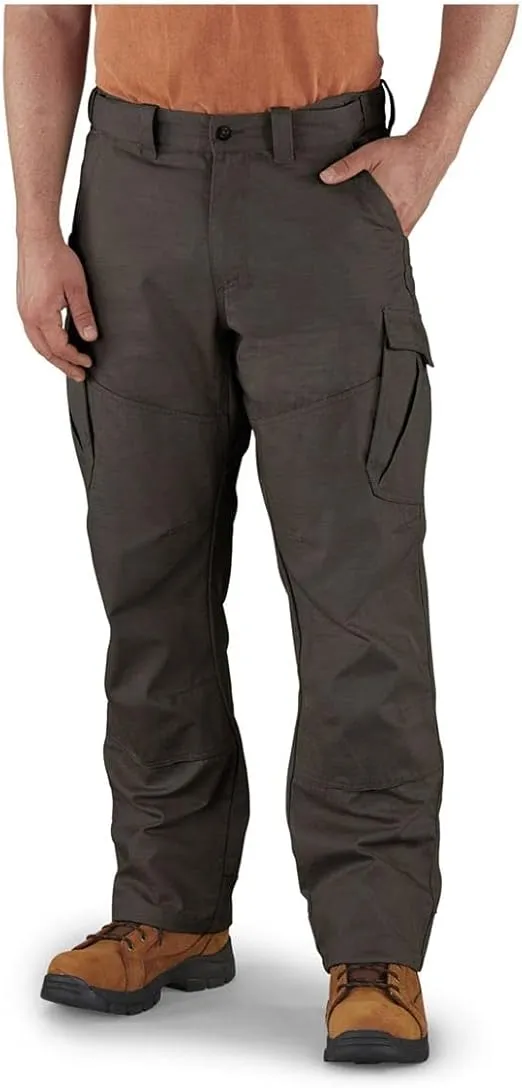 Guide Gear Ripstop Work Cargo Pants for Men in Cotton, Big and Tall Cargo Pants for Construction, Utility, and Safety