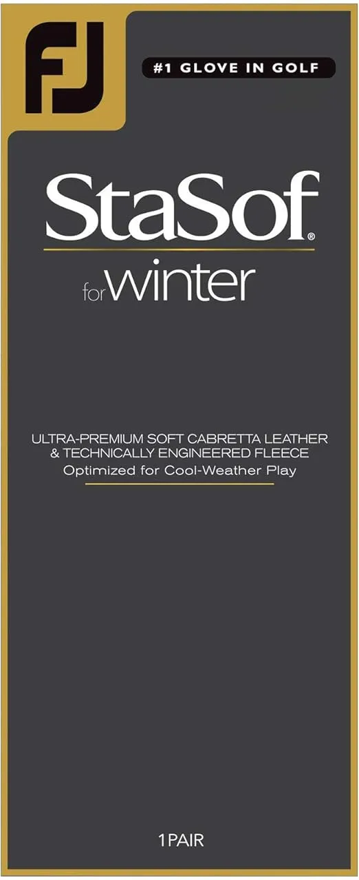 FootJoy StaSof Winter Gloves, Pair
