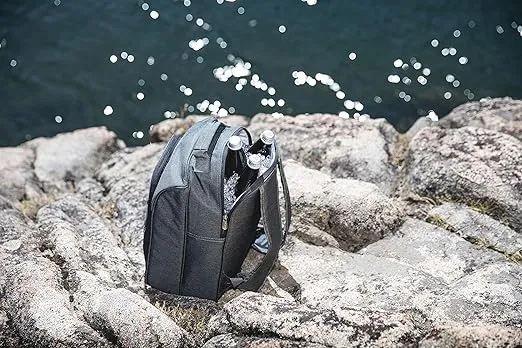 PICNIC TIME - PT-Colorado Picnic Backpack - Backpack Cooler with Picnic Set - Picnic Cooler