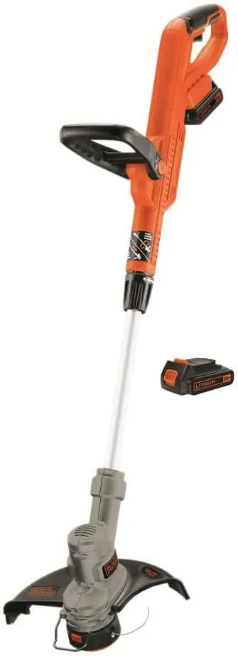 BLACK+DECKER 20V MAX Lithium Trimmer/Edger, 12 in. (LST320C)