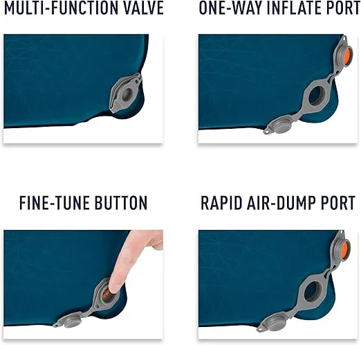 Sea to Summit Comfort Deluxe Self-Inflating Foam Camping Mattress, Regular (72 x 25 x 4 inches)