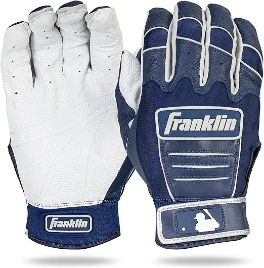 Franklin Sports MLB Baseball Batting Gloves - CFX Pro Adult + Youth Batting Glove Pairs - Baseball + Softball Batting Gloves - Multiple Sizes + Colors