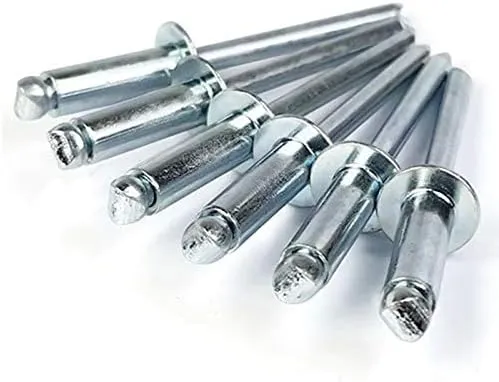 Pop Rivets 1/8 Diameter #4 All Steel Blind Rivets 4-4, 1/8" x 1/4" Grip (0.188-0.250) QTY 1,000