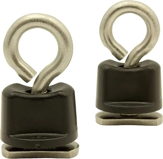 YakAttack Track Mount Tie-Down Eyelets, Two Pack