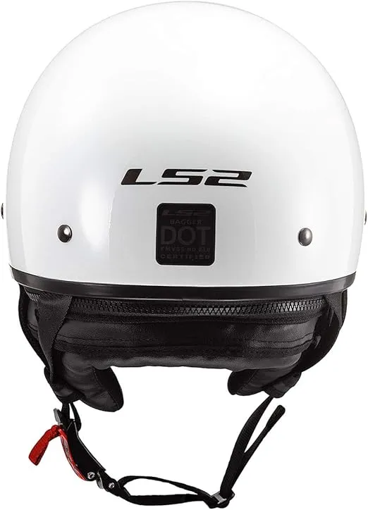 LS2 Helmets Bagger Motorcycle Half Helmet