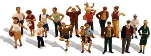 Micro-Mark Woodland Scenics® 16 People - HO Scale
