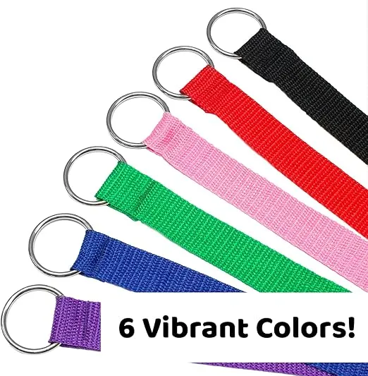 Downtown Pet Supply - 6ft Dog Kennel Slip Lead Dog Leash - Veterinarian, Dog Grooming, Daycare & Animal Rescue Dog Supplies - One Size Leads for Dogs Bulk - 1" Thick - 12 Pack