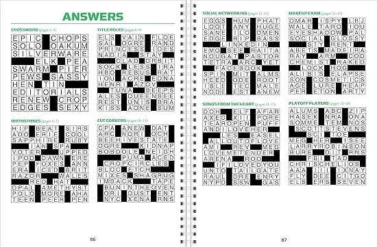 AARP Large Print Crossword Puzzles