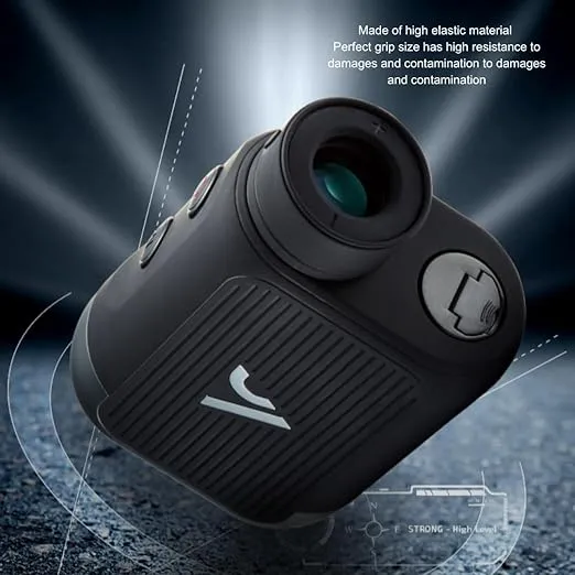 Voice Caddie L5 Golf 6X Magnification Precision Laser Rangefinder 1,200 Yards Range Distance Measuring Locking Function Slope Mode Continuous Scan