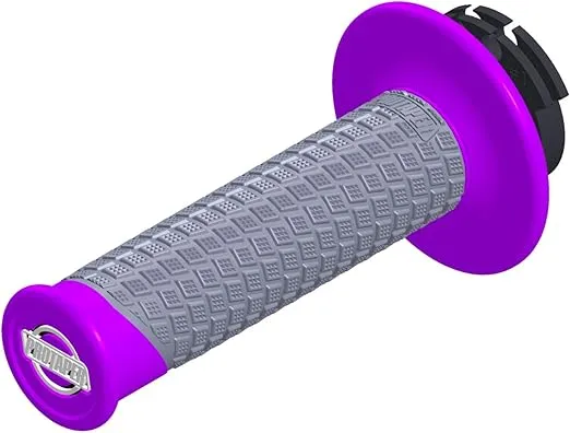 Pro Taper Clamp On Grips - Pillowtop (Pillow TOP- NEON Purple/Grey)