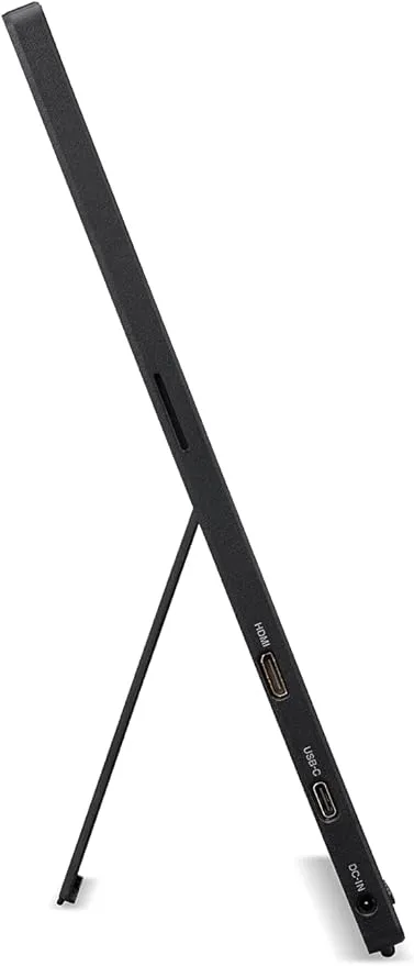 Acer Portable Monitor PM181Q Abmiux 17.3" 1080P FHD IPS Gaming | Ultra Slim Portable Design | External Monitor for Laptop PC/Mac | Speakers | 1 x USB 3.1 Type-C Port, 1 x Mini HDMI & 1 x Audio Out