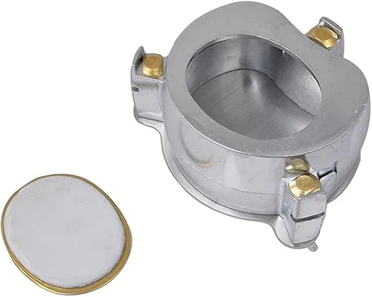 Denture Flask,Fencia Dental Aluminium Denture Flask Compressor Parts Dental Press Compress Equipment Parts JT12