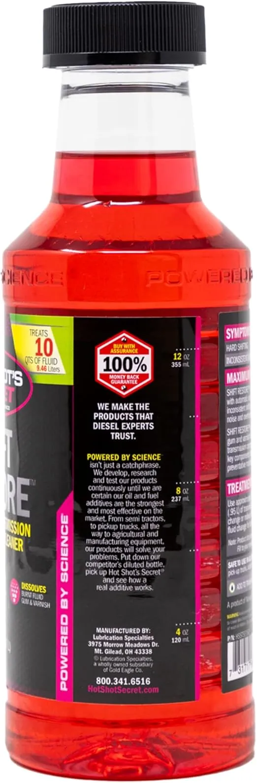Hot Shot's Secret Shift Restore Automatic Transmission Additive 16 fl oz Bottle