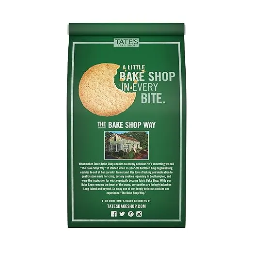 Tate's Bake Shop Snickerdoodle Cookies, 4-7 oz Bags