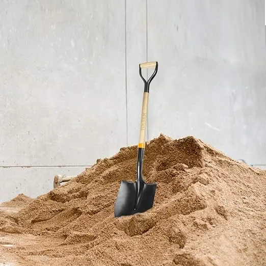 Tolsen Garden Shovels For Digging,Spade Shovel,Garden Shovel For Planting,D Handle Steel Shovel Pointed Wooden Handle,Carbon Steel,Round Point Shovel, Head is 8.5Wide by11.5deep,Overall Length 42in