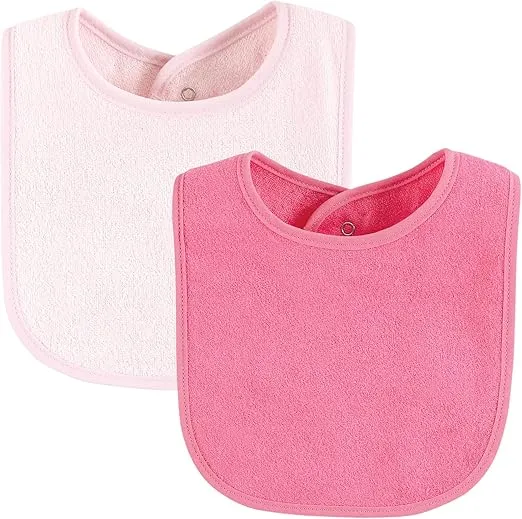 Hudson Baby Unisex BabyDrooler Bib with Waterproof Lining