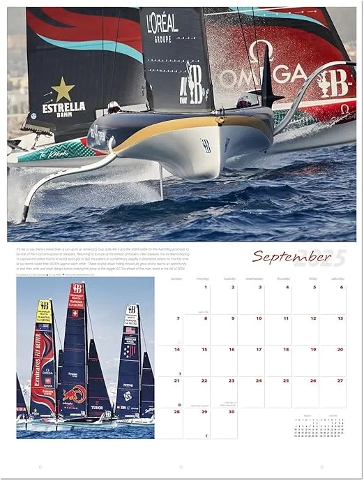 2025 Ultimate Sailing Calendar