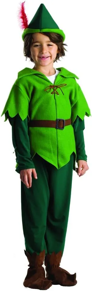 Dress Up America Peter Pan Costume for Kids - Fairy Tale Dress Up for Children