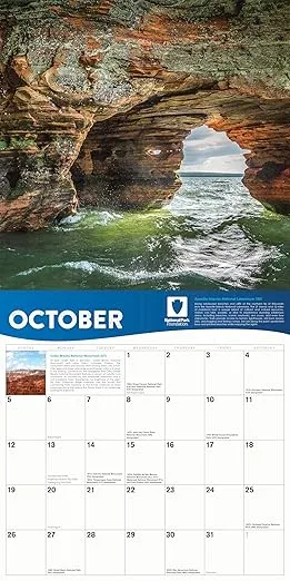 2025 National Park Foundation Wall Calendar: 12-Month Nature Calendar & Photography Collection (Monthly Calendar)