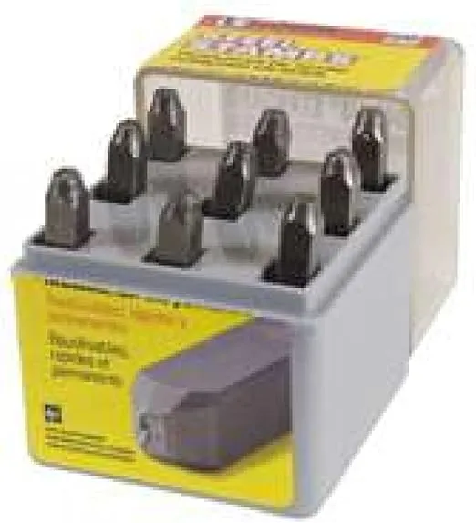CH Hanson 20541 1/8" Standard Number Set