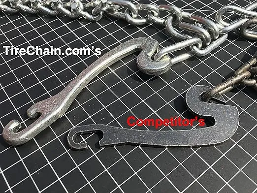 TireChain.com 26x8-14, 26 8 14 ATV UTV Stud Tire Chains, priced per pair