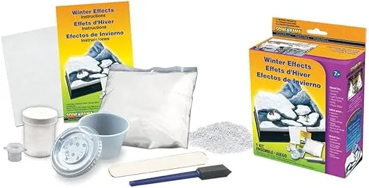Woodland Scenics SP4123 Winter Effects Diorama Kit,Multicolor
