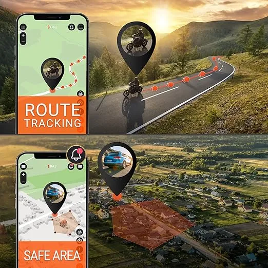 PAJ GPS Vehicle Finder 4G 2.0 – GPS Tracker for Vehicles, Motorcycles, Trucks & More - Direct Connection to Vehicle Battery (9-75V) - Car GPS Tracker with Real-time Alerts in The App, Tracker Device