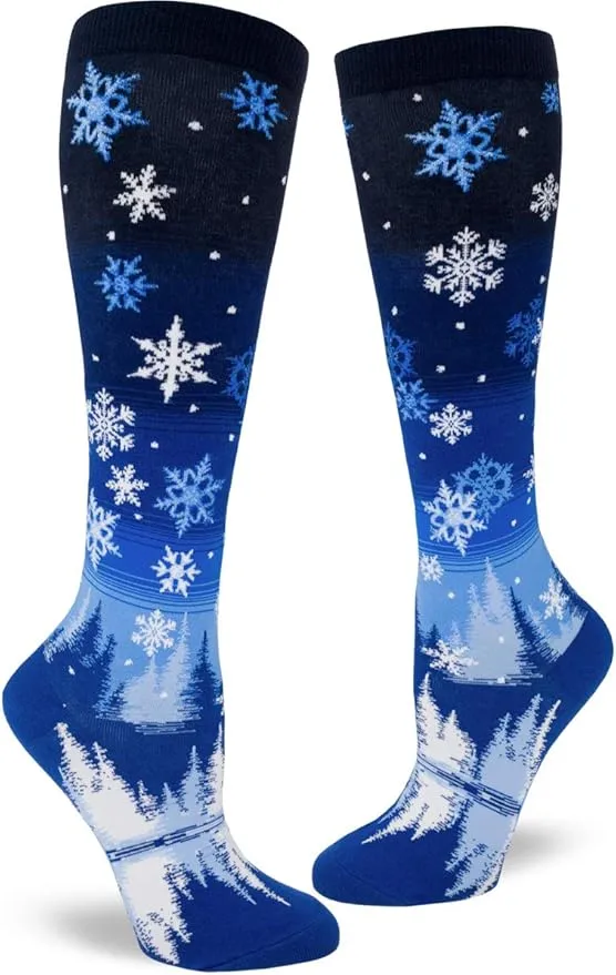 Women's Knee High Christmas Socks