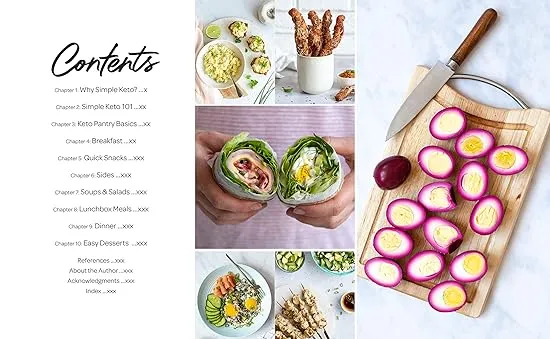 Keto Simple: Over 100 Delicious Low-Carb Meals That Are Easy on Time, Budget, and Effort (Volume 14) (Keto for Your Life, 14)