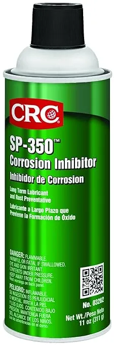 CRC SP-350 Corrosion Inhibitor 03262 – [Pack of 12] 11 Wt. Oz. Aerosol Spray, Heavy-Duty Rust Preventative Lubricant