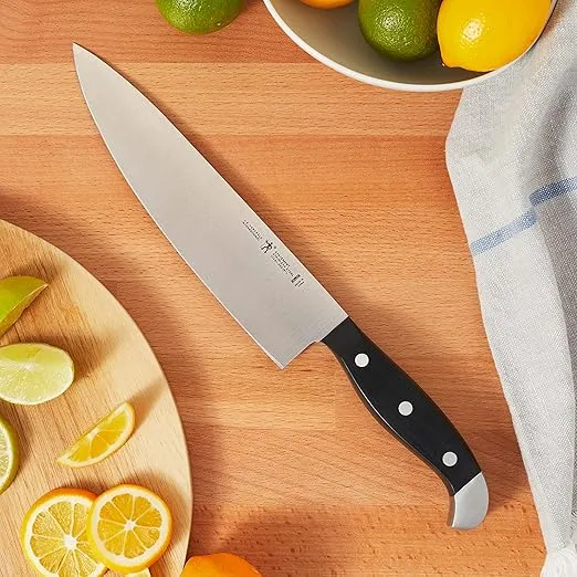 HENCKELS Premium Quality 20-Piece Knife Set with Block, Razor-Sharp, German Engineered Knife Informed by over 100 Years of Masterful Knife Making, Lightweight and Strong, Dark Brown