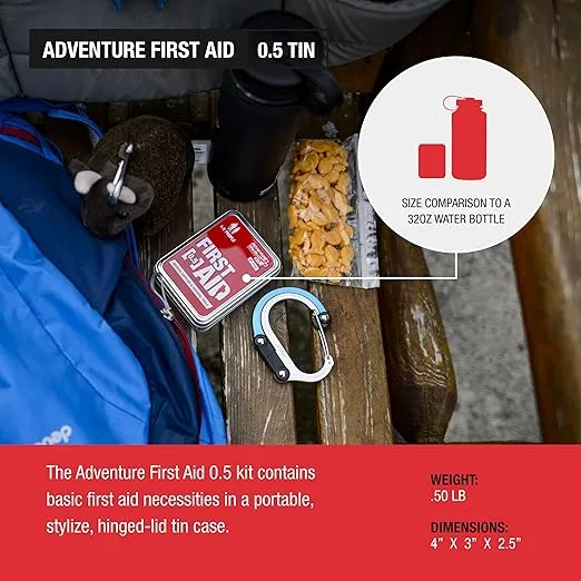 Adventure Medical Kits First Aid, 0.5 Tin Red - (Pack of 2)