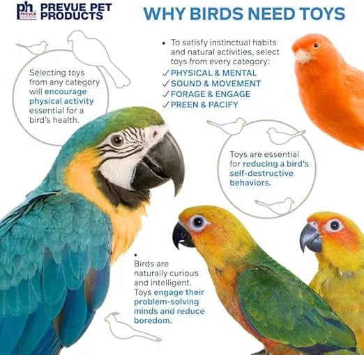 Prevue Pet Products Naturals Island Hideaway Bird & Small Animal Toy 62814