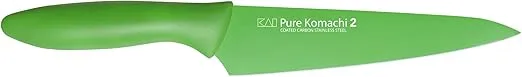 Kai Pure Komachi 2 KS5084 Utility Knife, 6-Inch, Emerald Green, Small