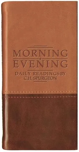 Morning And Evening – Matt Tan/Burgundy: Daily Readings by C. H. Spurgeon (Daily Readings - Spurgeon)