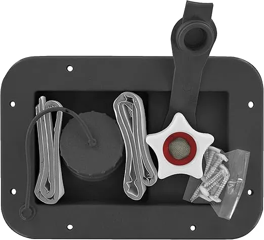 Valterra A01-2001BKVP Black Gravity/City Inlet